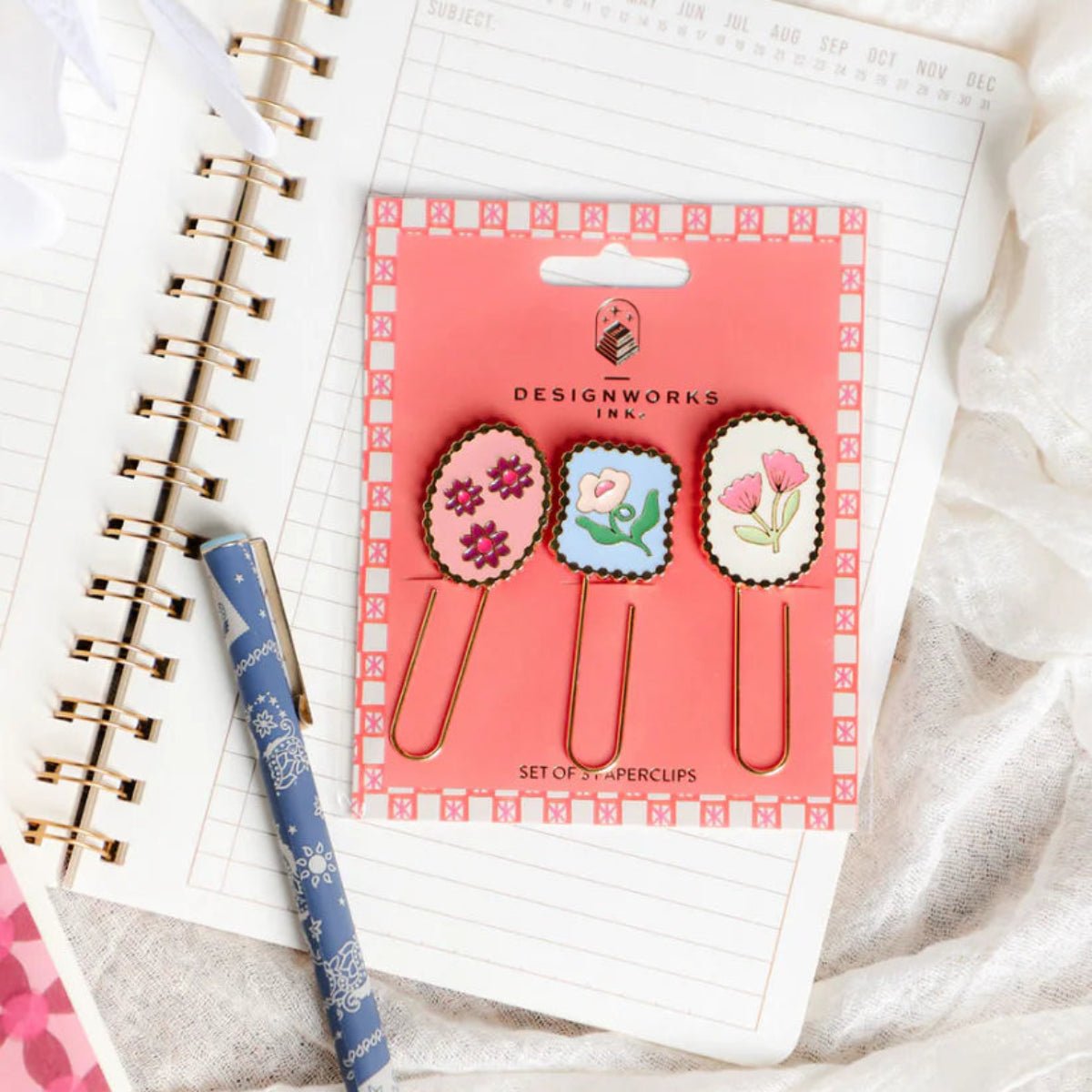 Paperclips - Framed Floral Set of 3 - Twirls + Twigs