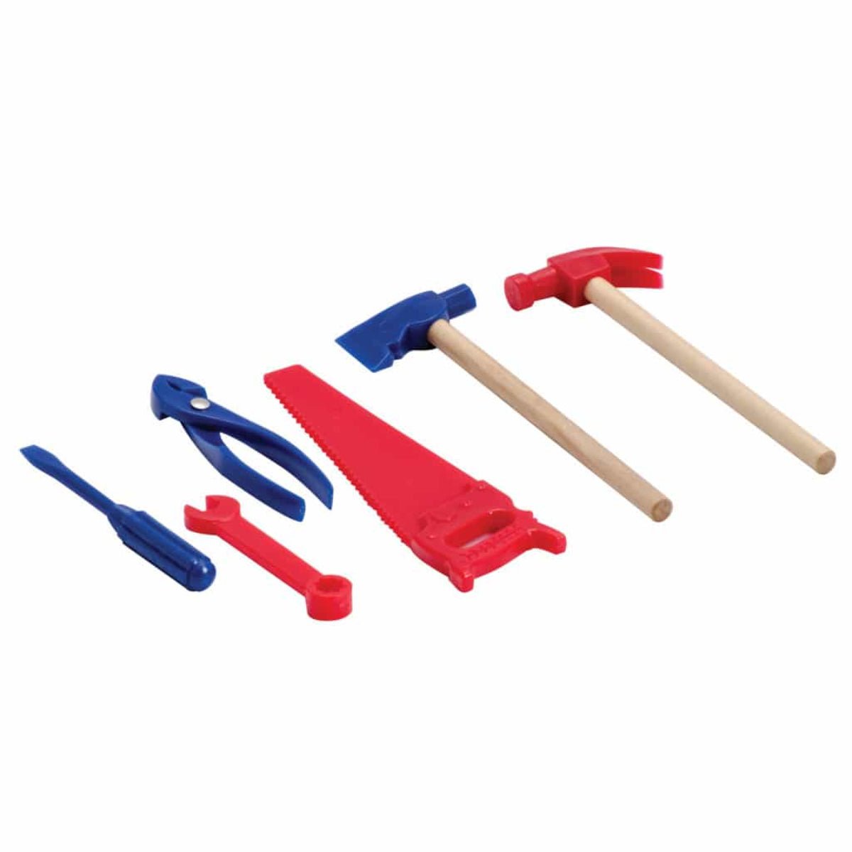Tin Tool Box with Tools - Twirls + Twigs