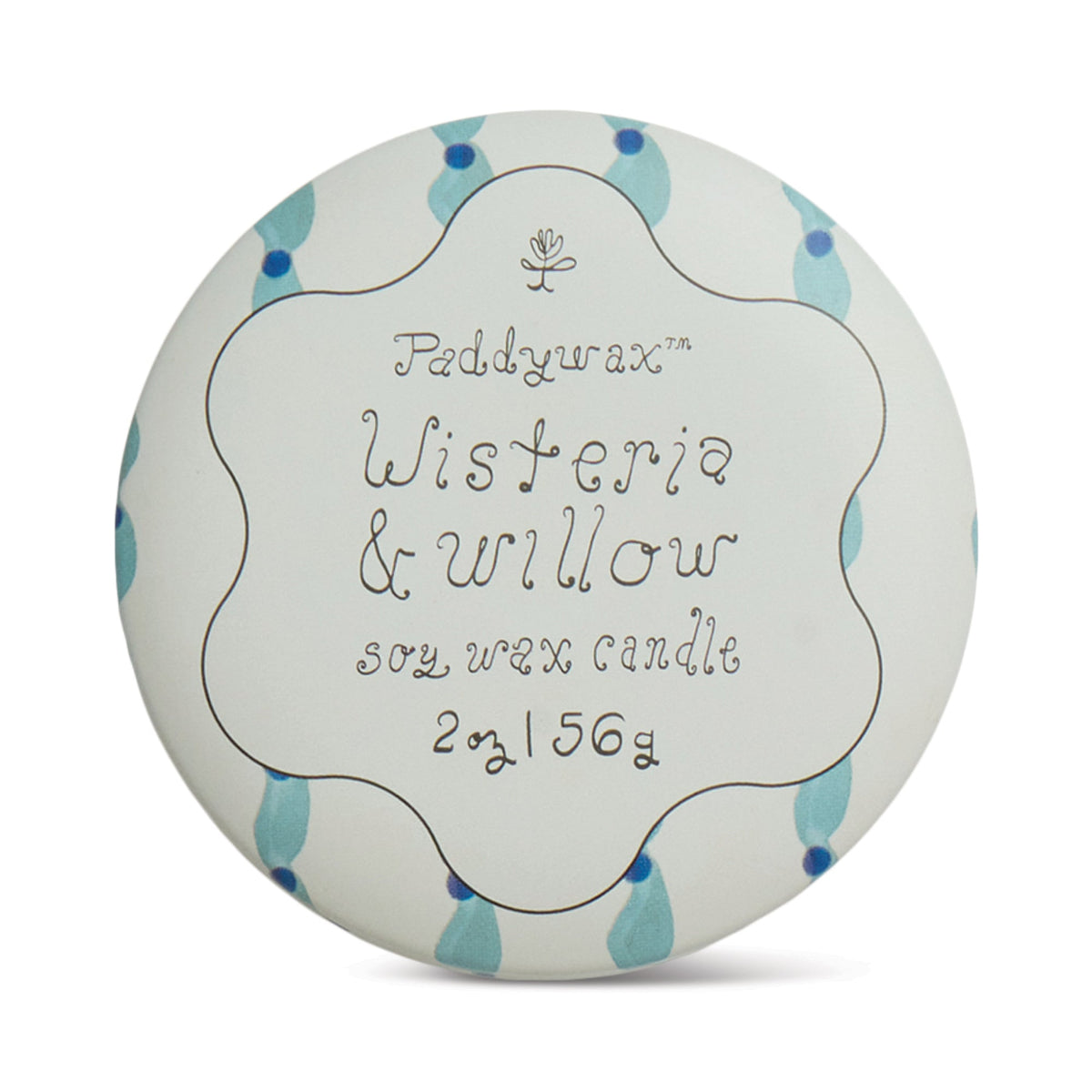 Wisteria & Willow Tin Candle - Twirls + Twigs