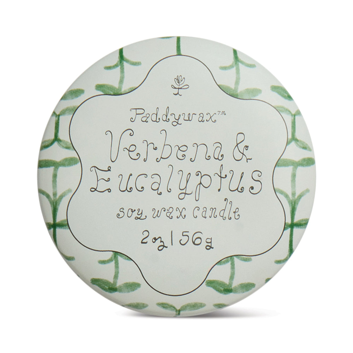 Verbena & Lemongrass Tin Candle - Twirls + Twigs