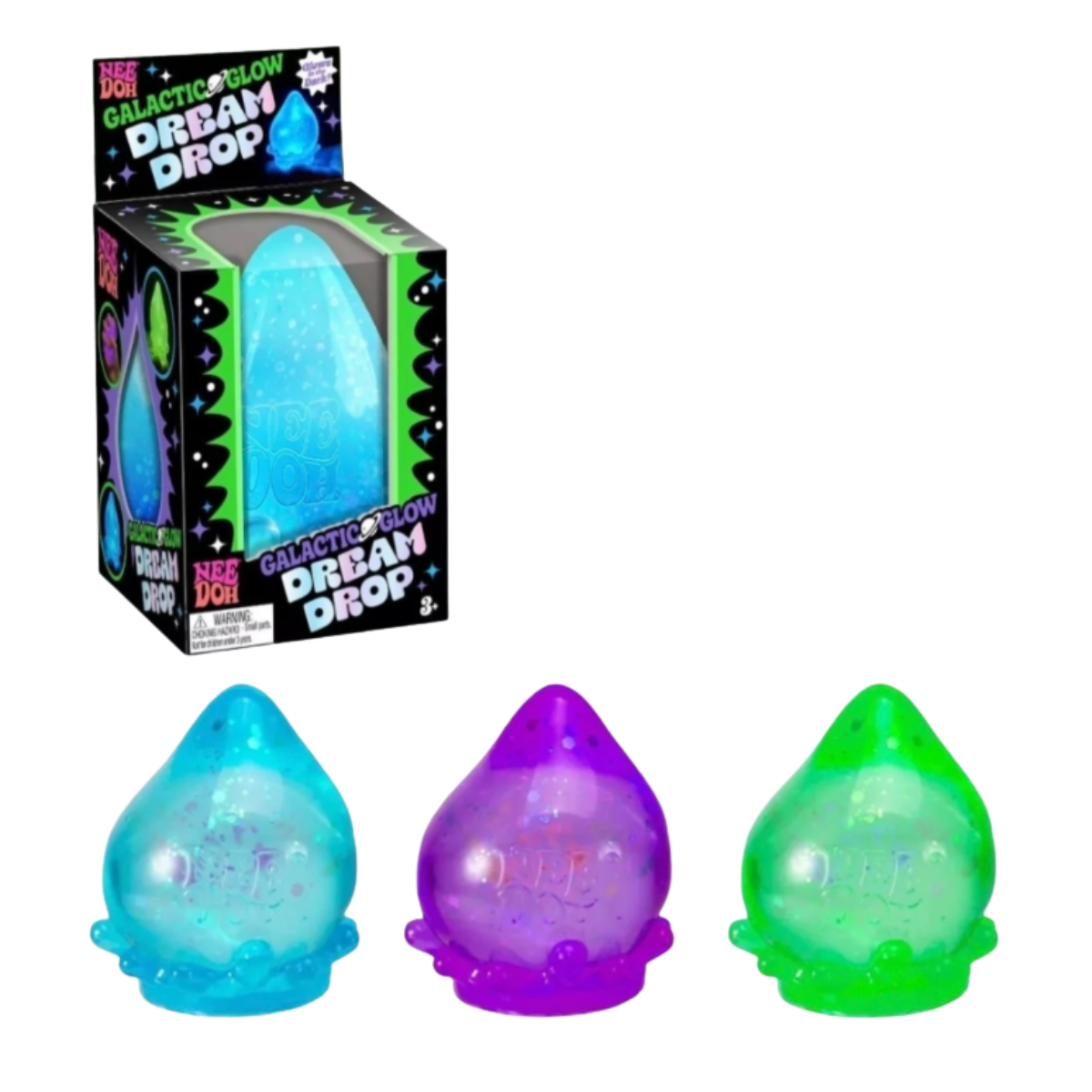 Galactic Glow Dream Drop Needoh - Twirls + Twigs