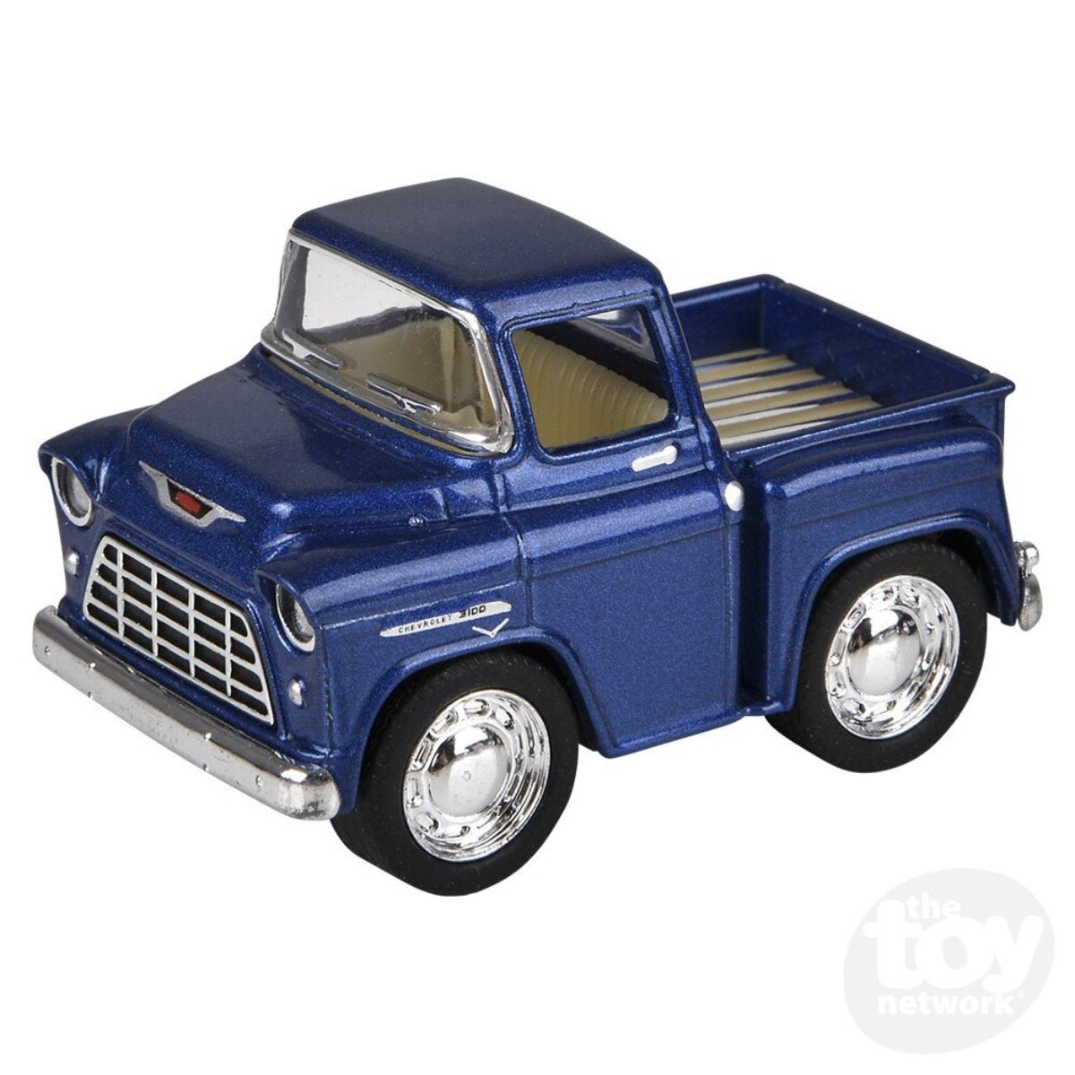 2" DIECAST PULL BACK MINI CHEVY STEPSIDE - Twirls + Twigs