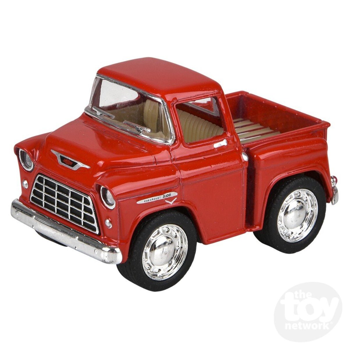 2" DIECAST PULL BACK MINI CHEVY STEPSIDE - Twirls + Twigs