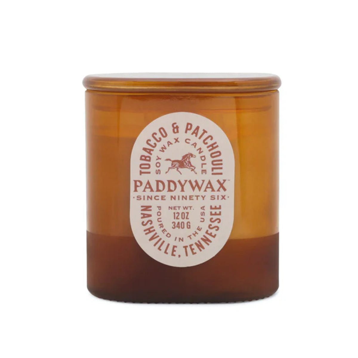 Tobacco + Patchouli - Vista 12 oz Candle - Twirls + Twigs