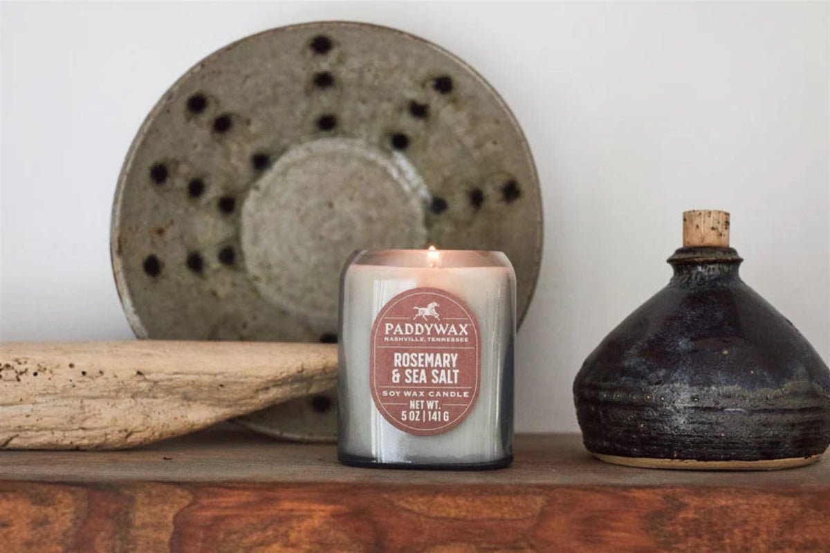Vista 5 oz Candle - Rosemary & Sea Salt - Twirls + Twigs
