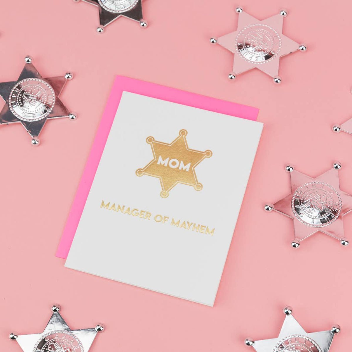Mom - Manager of Mayhem - Mother's Day Card - Twirls + Twigs