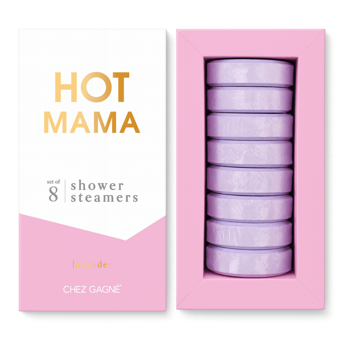 Hot Mama Shower Steamers - Lavender - Mother's Day Gift Set - Twirls + Twigs
