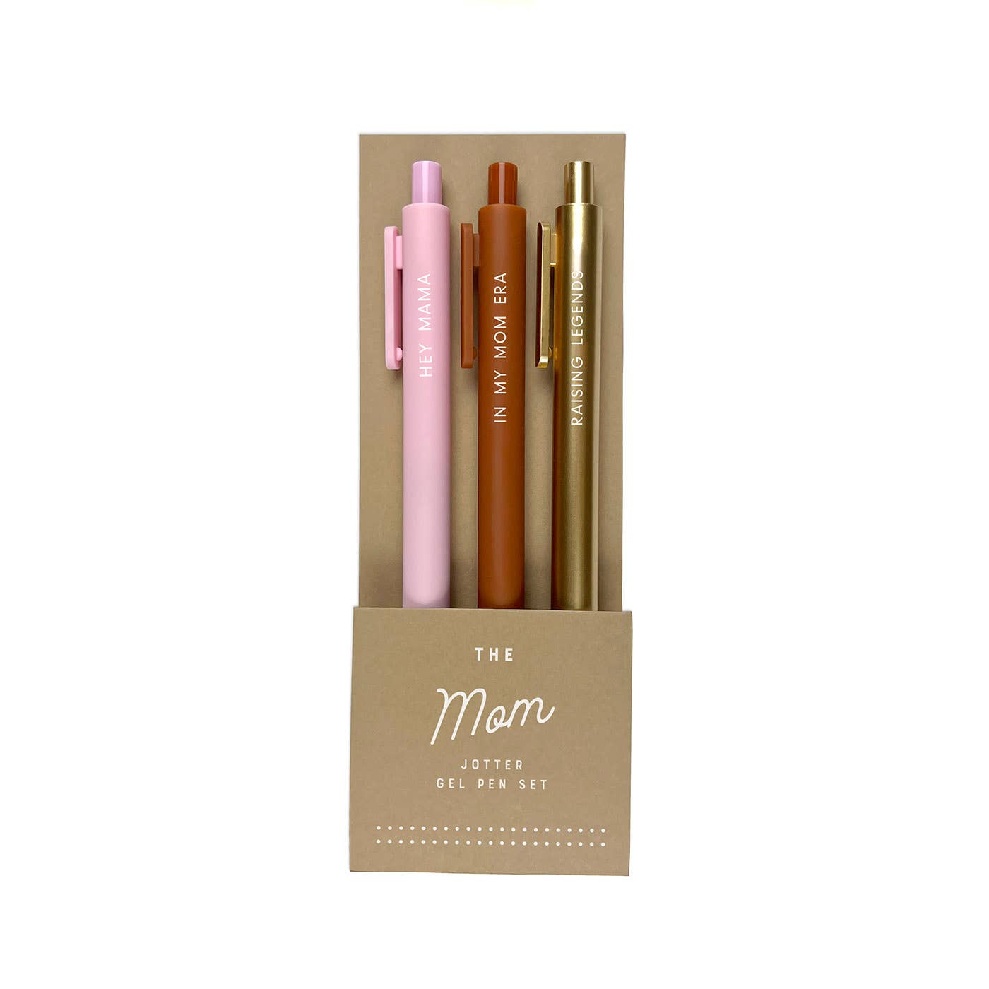 Mom Jotter Gel Pen: Set of 3 - Twirls + Twigs