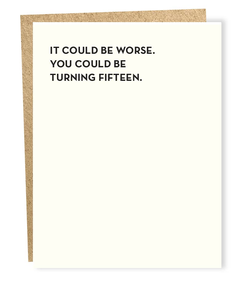 Fifteen Card - Twirls + Twigs