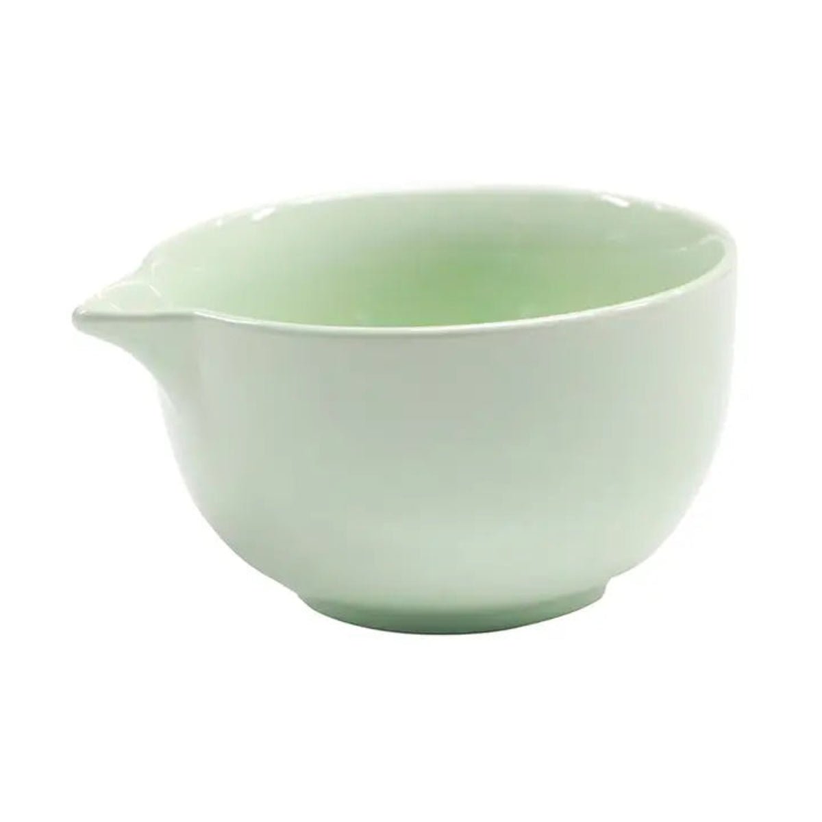 10oz Matcha Latte Bowl with Spout Light Green - Twirls + Twigs