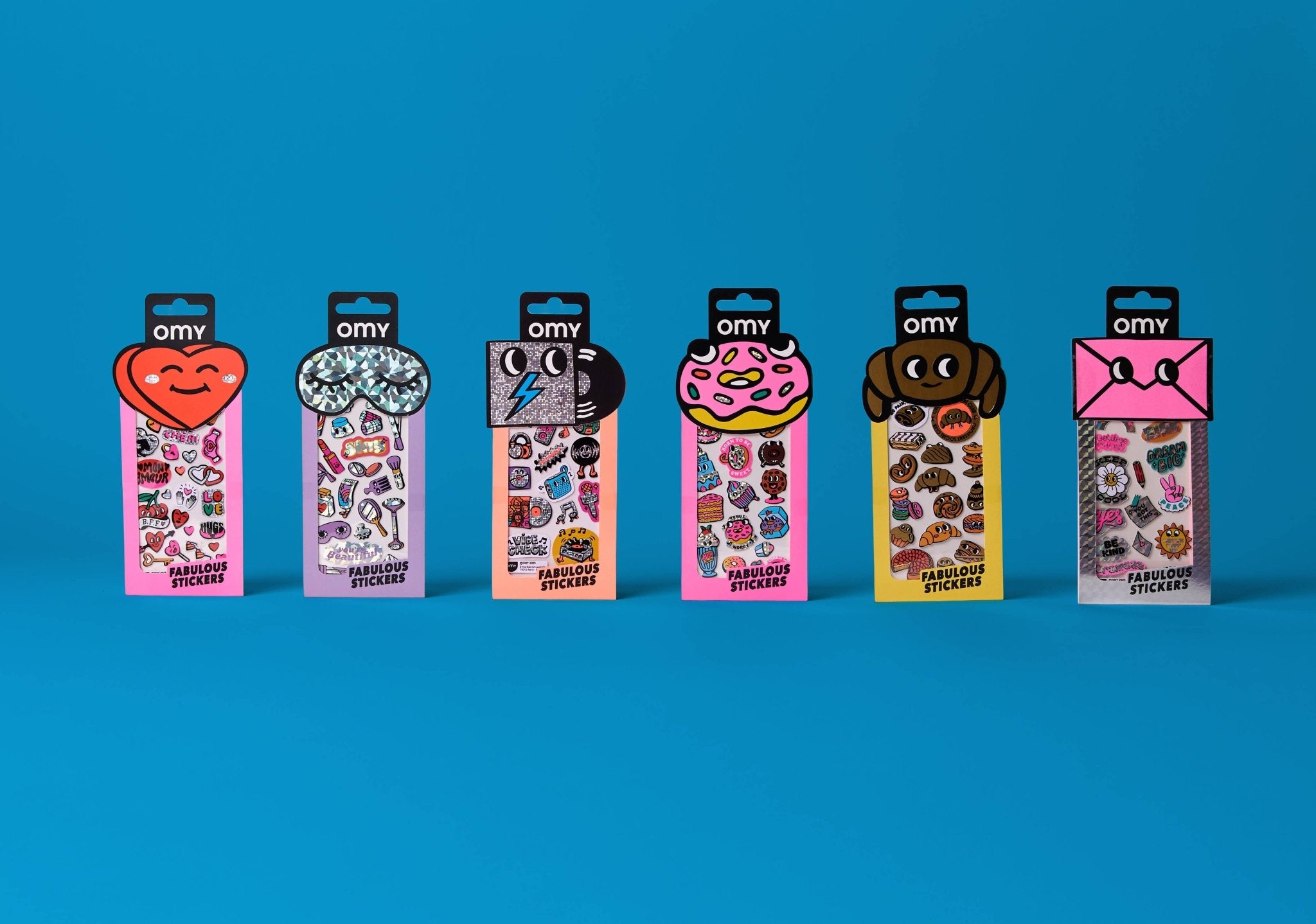 ASSORTED STICKERS - ICONIC - Twirls + Twigs