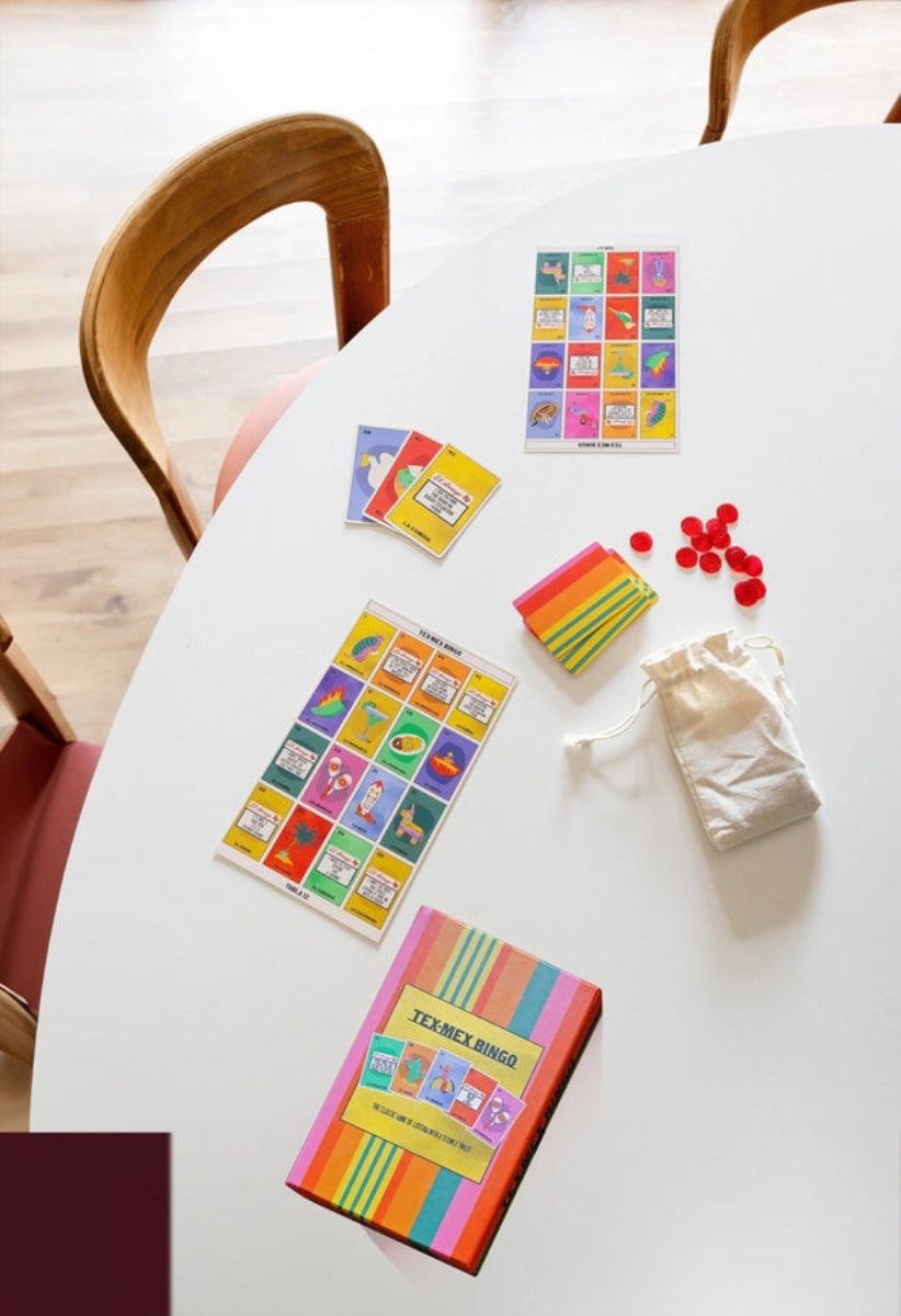 Tex-Mex Bingo Game - Twirls + Twigs