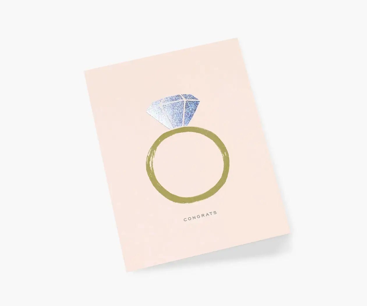 Congrats Engagement Card - Twirls + Twigs