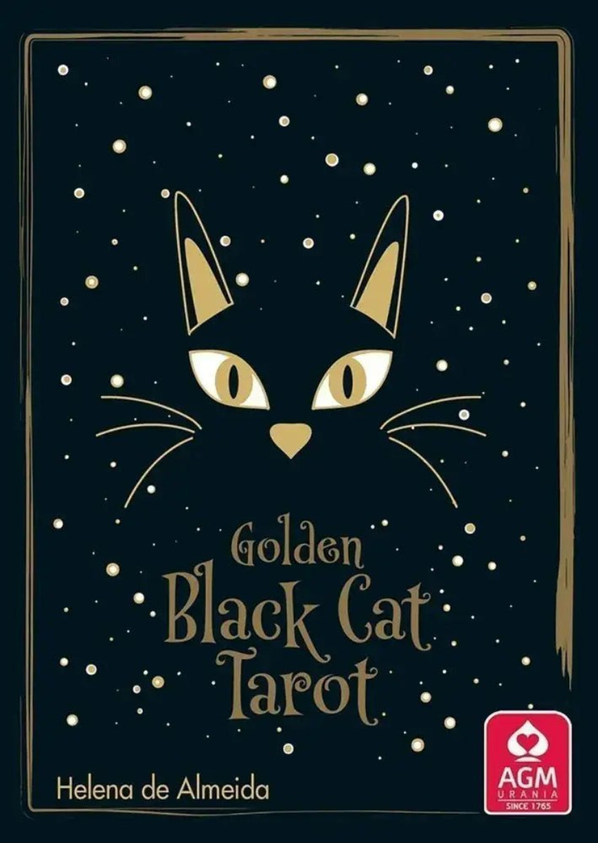 Golden Black Cat Tarot - Twirls + Twigs