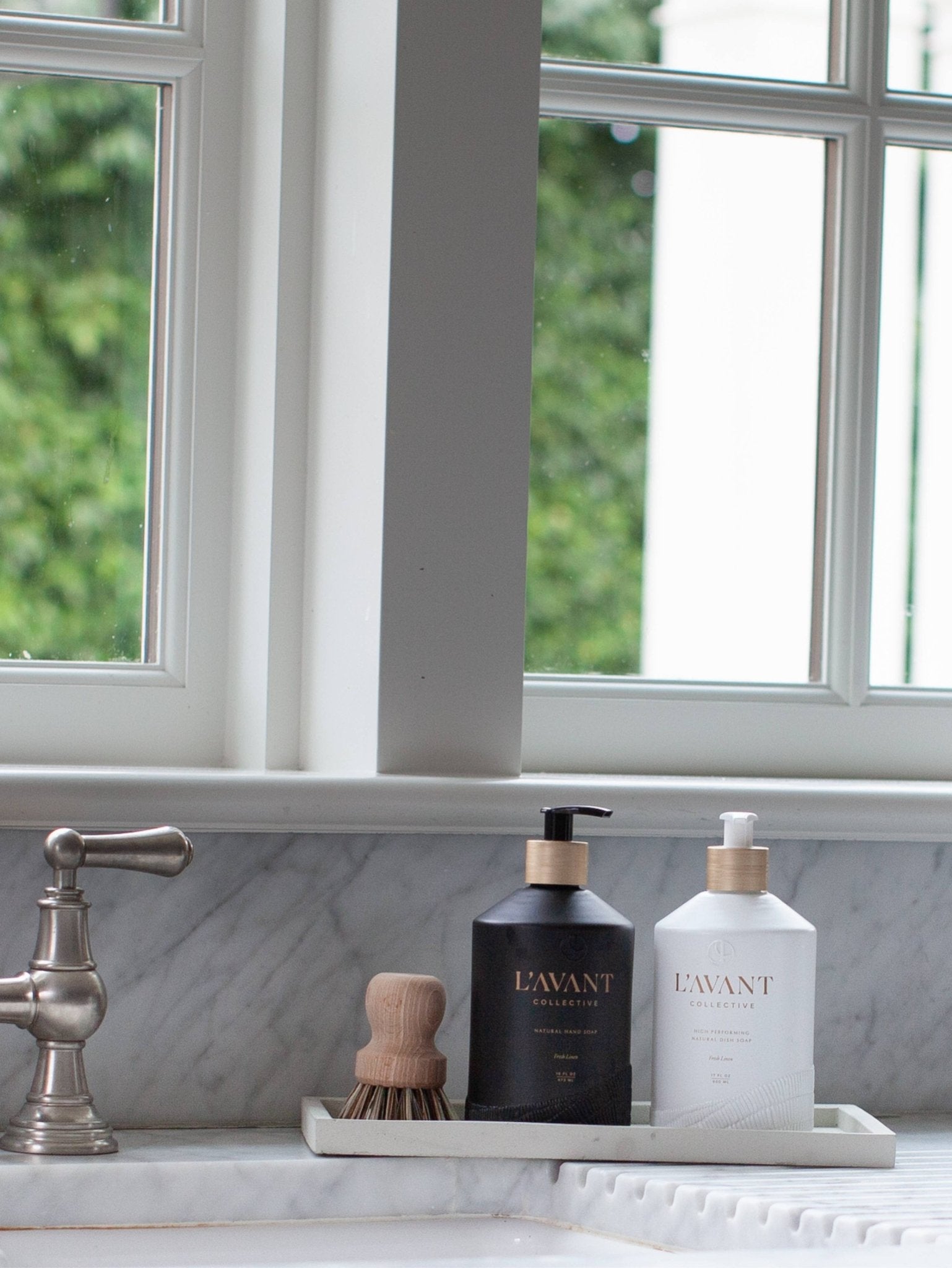Fresh Linen Hand Soap - Twirls + Twigs
