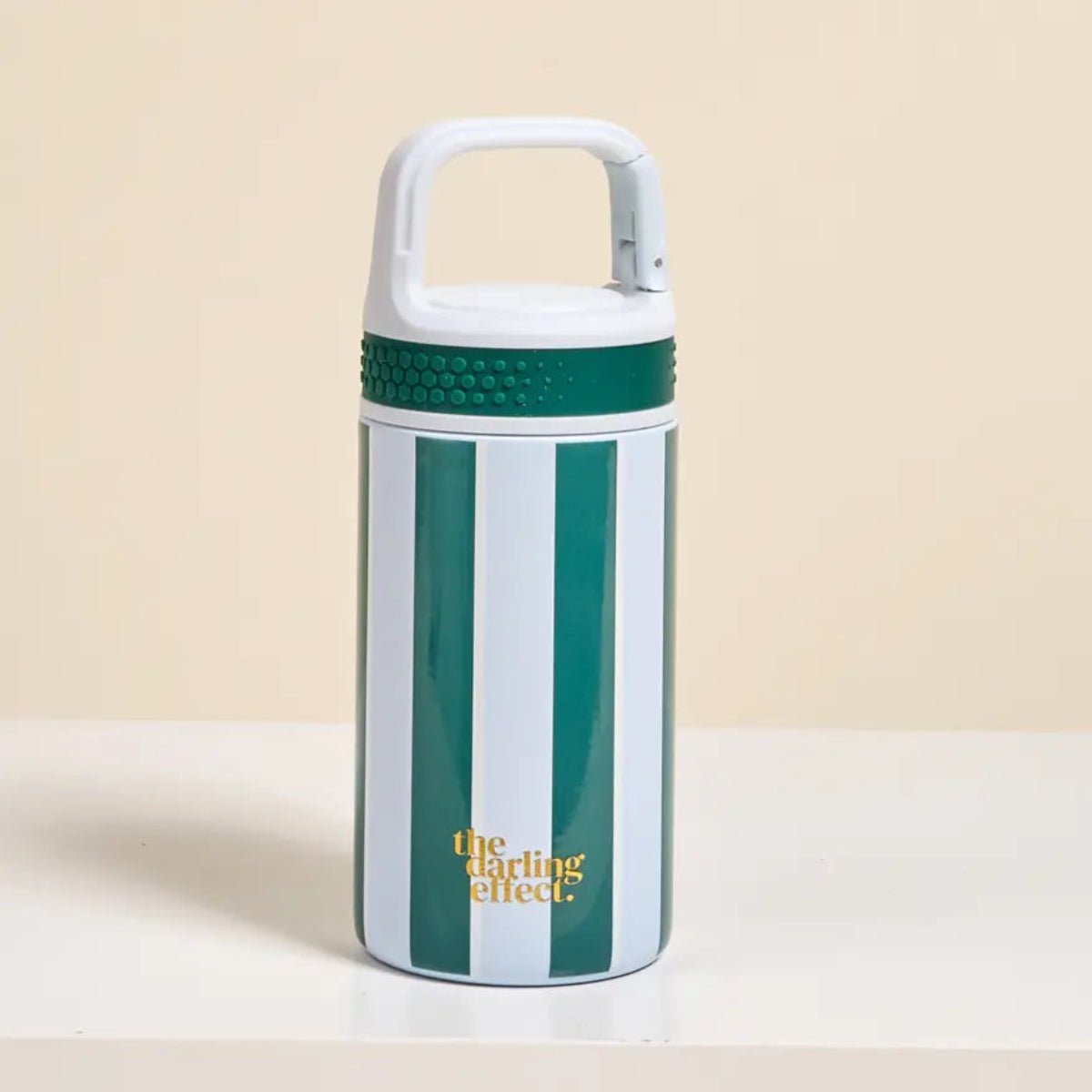 6 oz Lil' Bitty Bottle–Sicily Stripes Teal - Twirls + Twigs