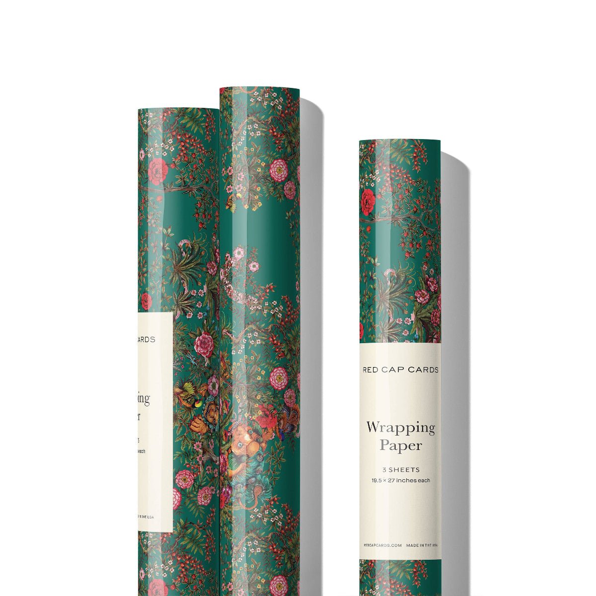 Oasis wrapping paper: Rolls of 3 sheets - Twirls + Twigs