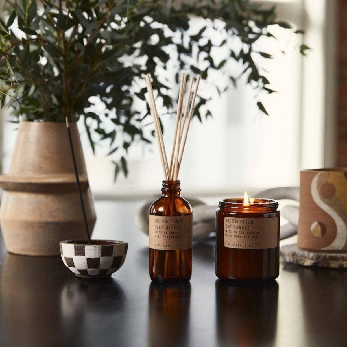 Piñon Standard Soy Candle: 7.2 oz - Twirls + Twigs