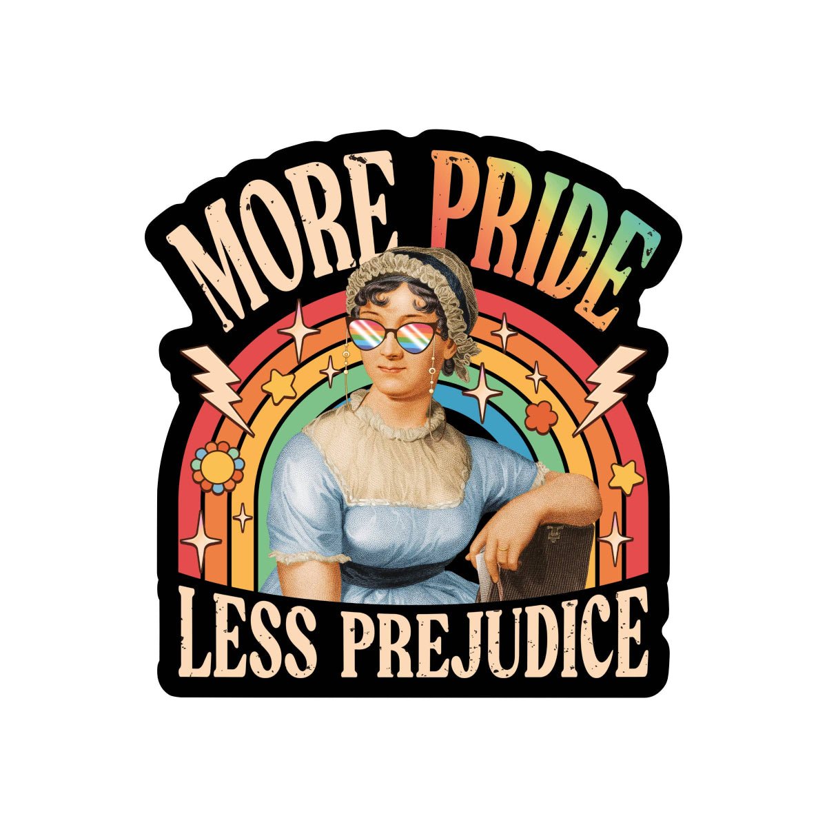 LGBTQ Rights Pride Equality Vinyl Sticker - Twirls + Twigs