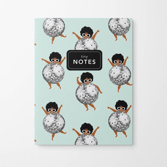 Disco Ball Girl | Pocket Notebook