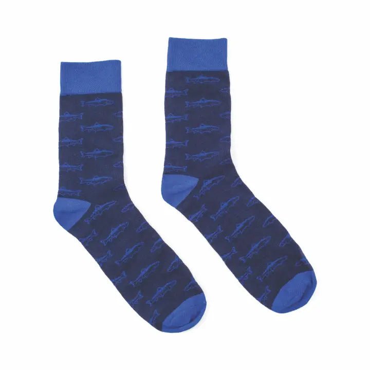 Socks in A Can - Fishing - Twirls + Twigs