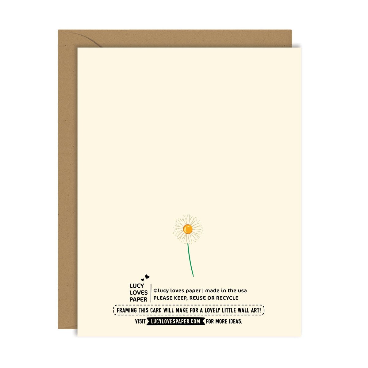 Bumble Bee Girl Any Occasion Card - Twirls + Twigs