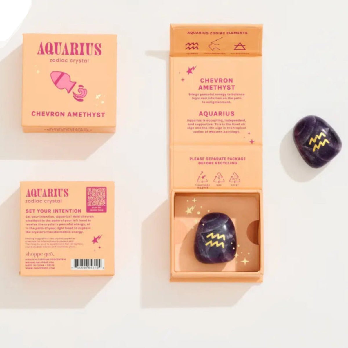 Zodiac Crystal Boxed Set Assortment - Twirls + Twigs