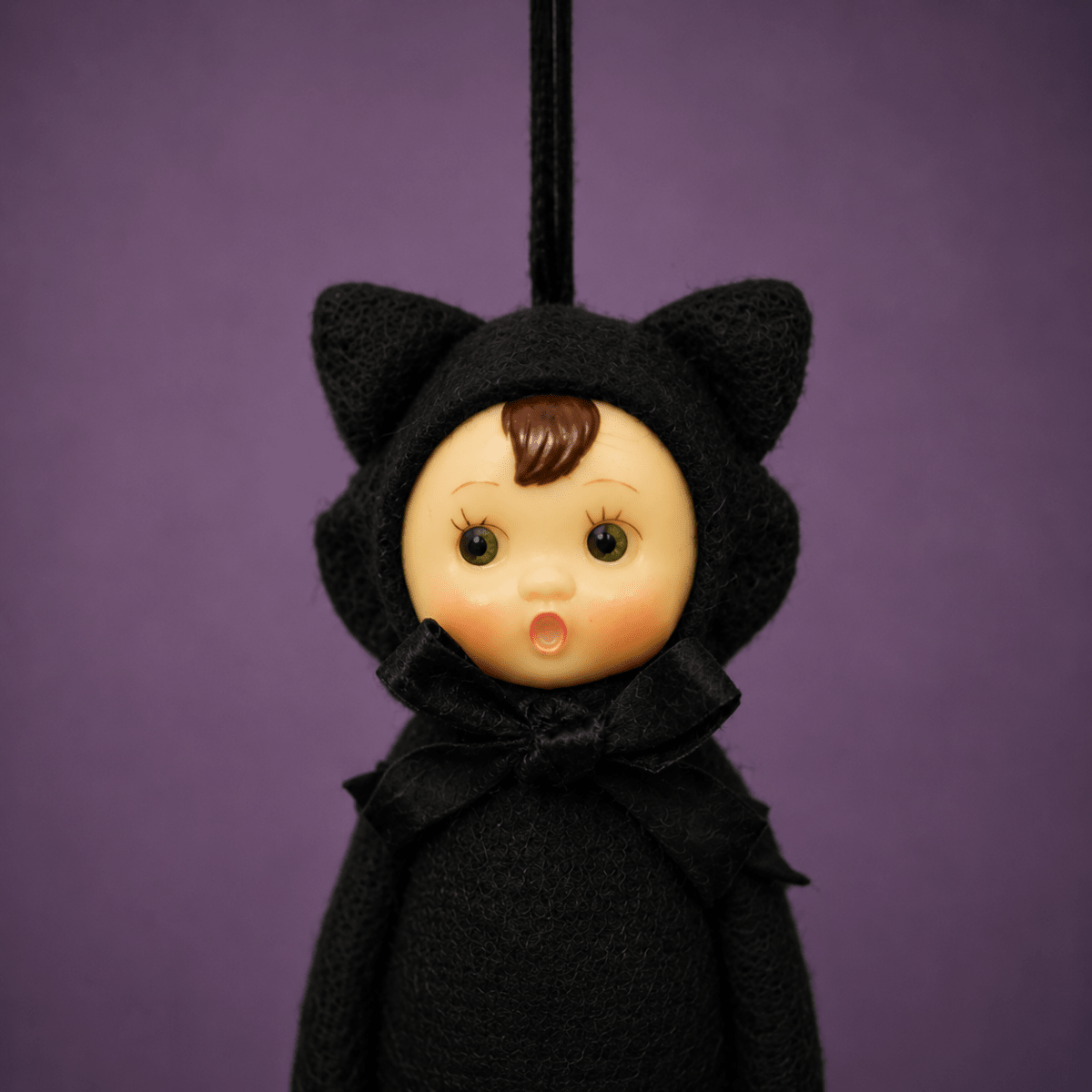 Lucky Luna Spooky Sidekick | Halloween Elf Ornament - Twirls + Twigs