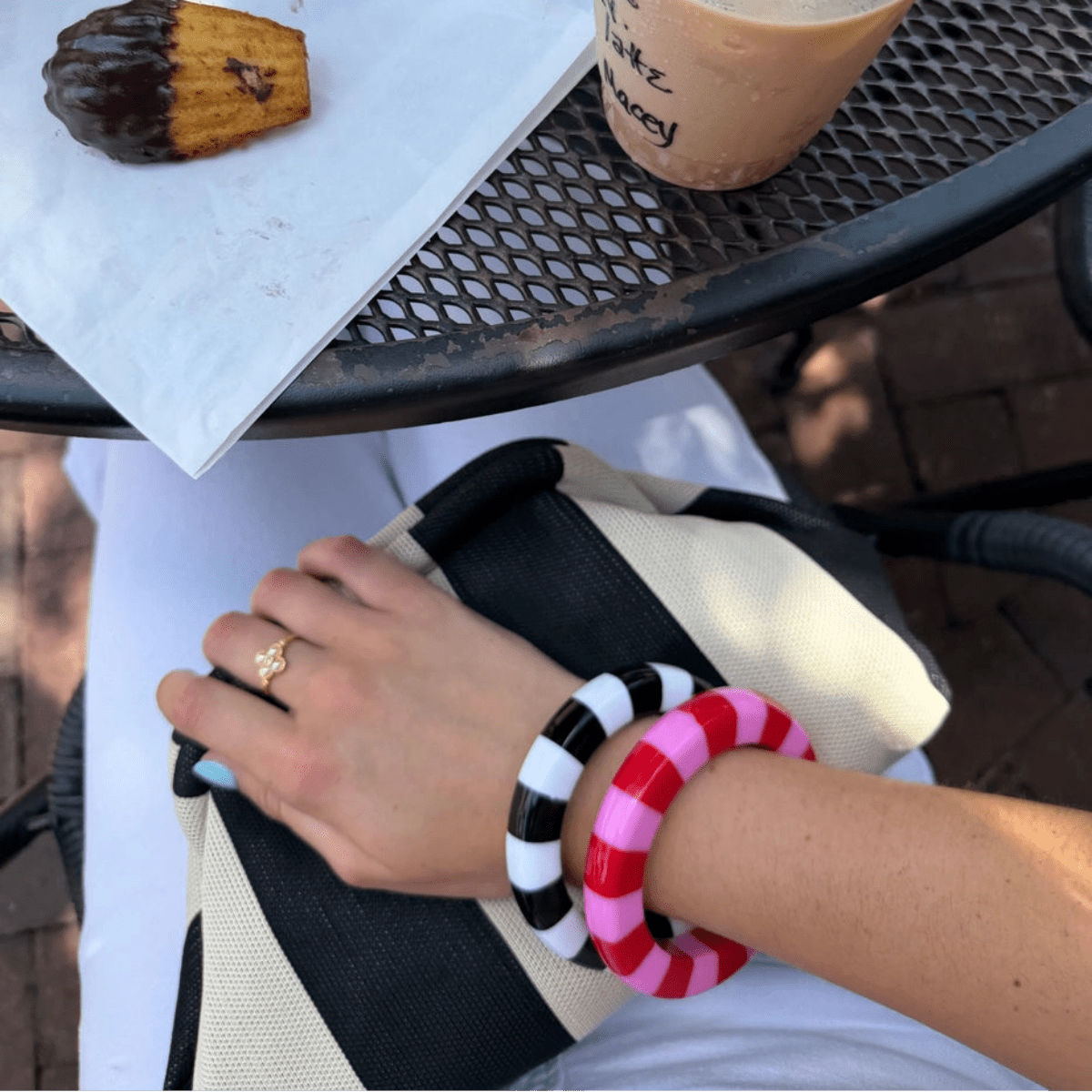 Cabana Cuff - Black - Twirls + Twigs