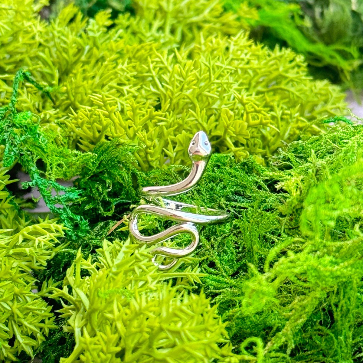 Snake Ring (Gold + Silver): Gold - Twirls + Twigs