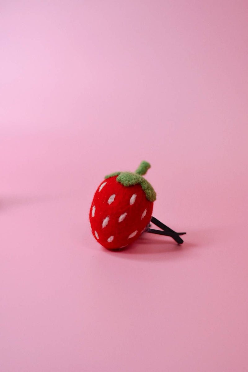 Strawberry Car Vent Clip: Red - Twirls + Twigs