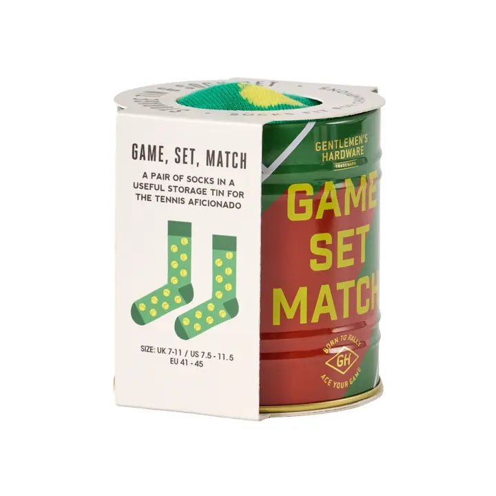 Socks in a Can - Tennis - Twirls + Twigs