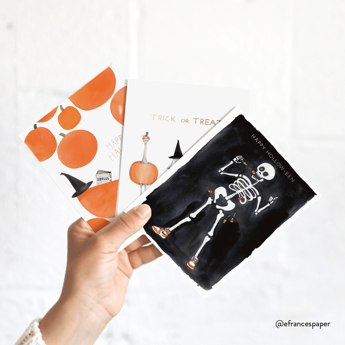 Pumpkin Witch | Halloween Greeting Card - Twirls + Twigs