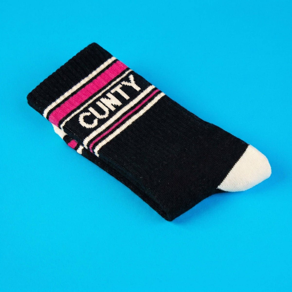 Cunty Gym Crew Socks - Twirls + Twigs