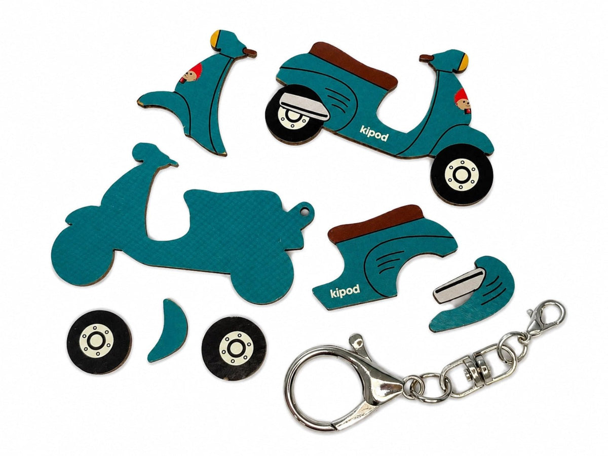 Mini Keychain Kit - Scooter - Twirls + Twigs