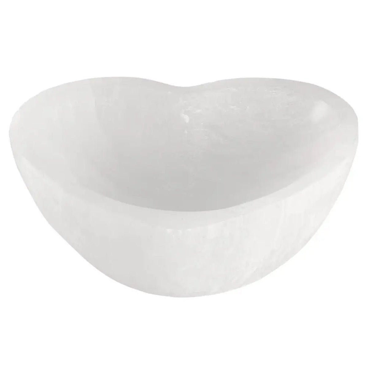 Selenite Heart Trinket Holder - Twirls + Twigs