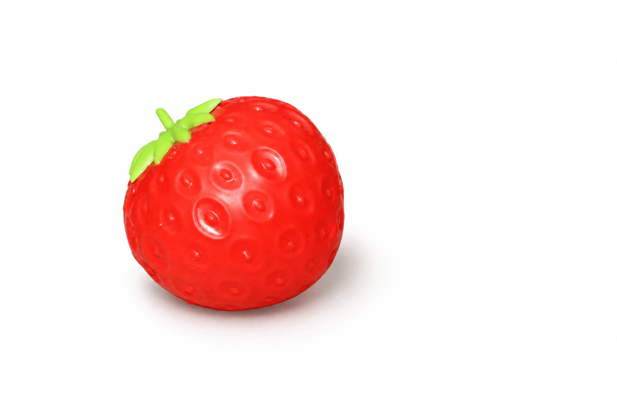 5" Giant Squishy Strawberry - World of Squish - Twirls + Twigs