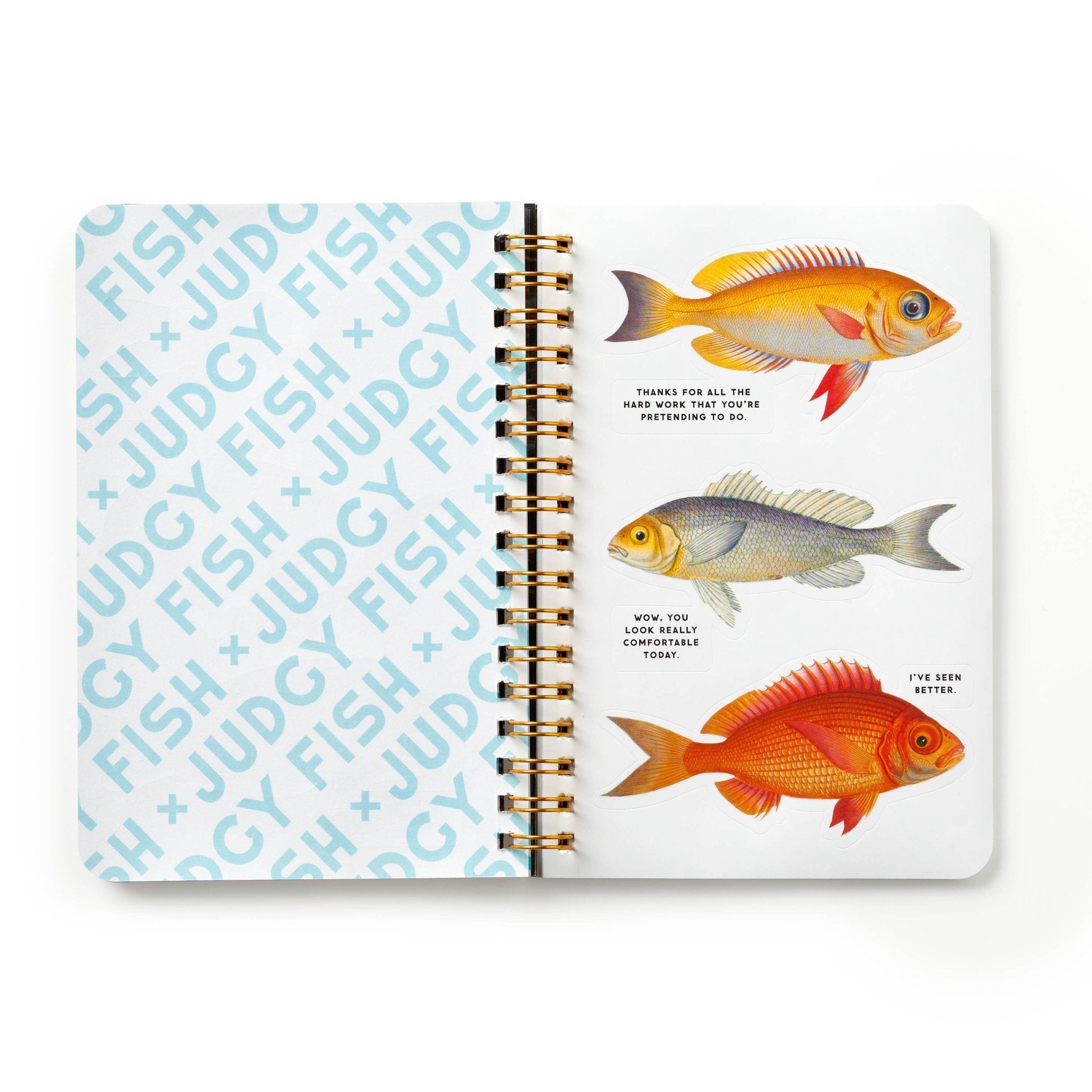 Brass Monkey Judgy Fish Sticker Book - Twirls + Twigs