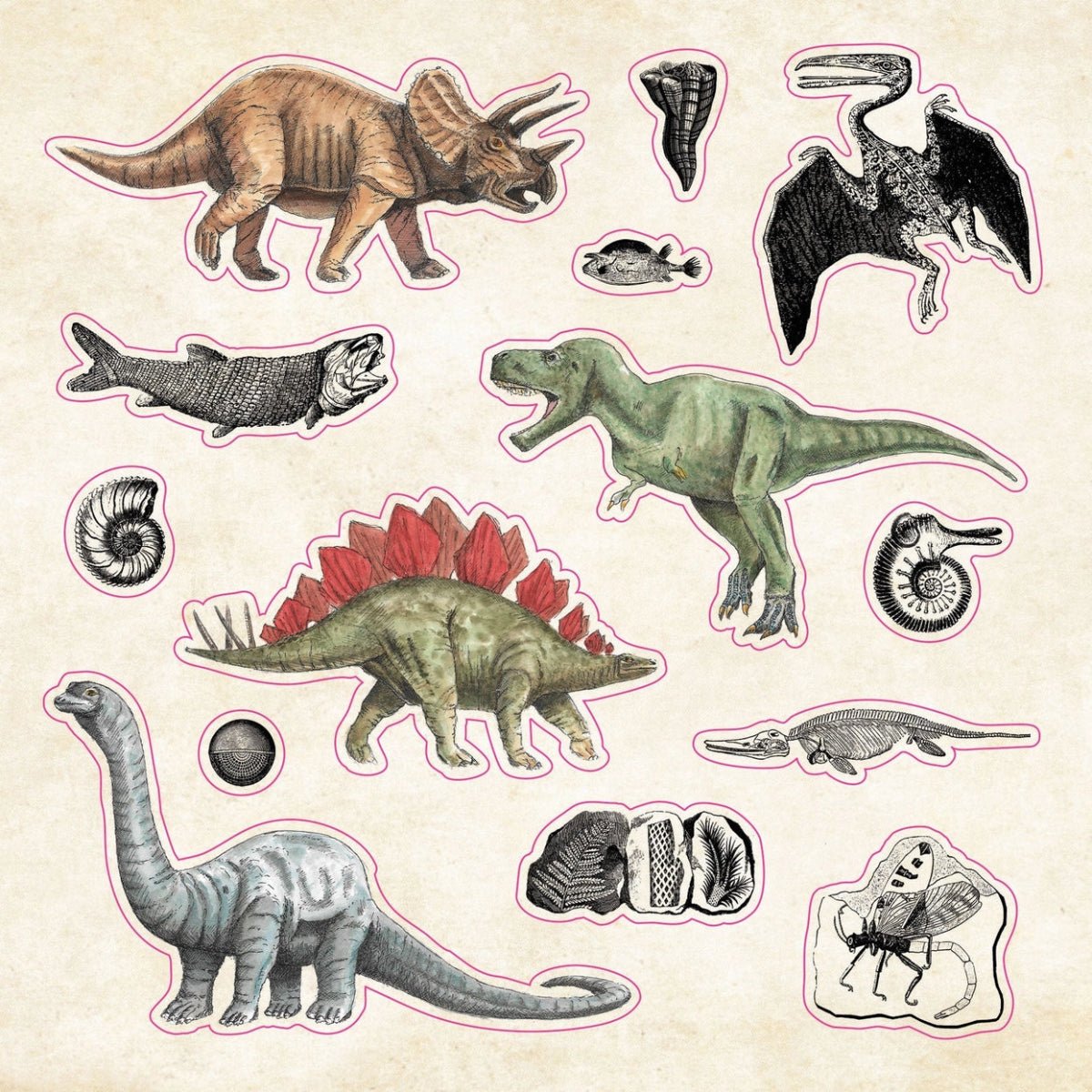 The Sticker Book of Curiosities - Twirls + Twigs