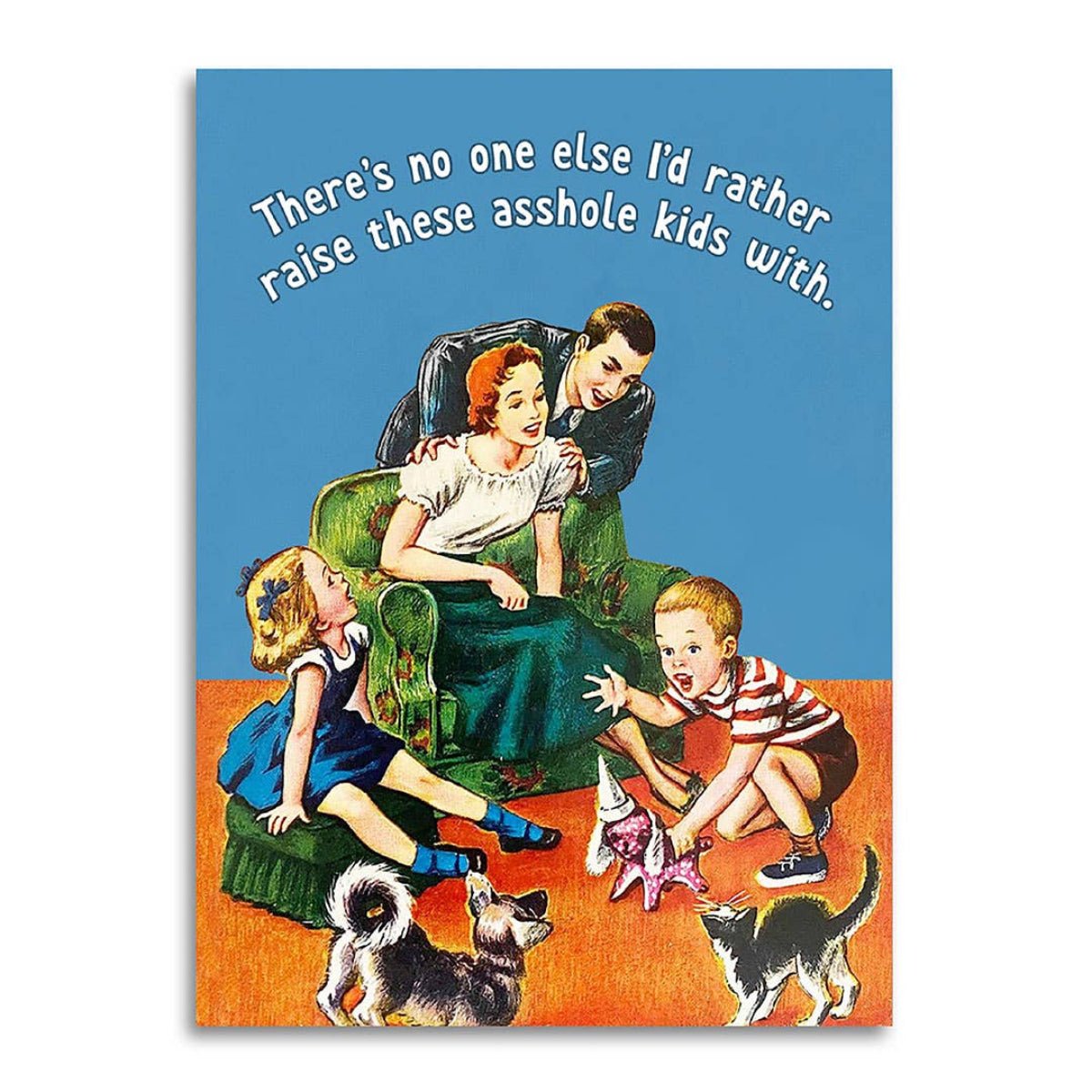 Mother's Day Card: Raising Kids Together - Twirls + Twigs