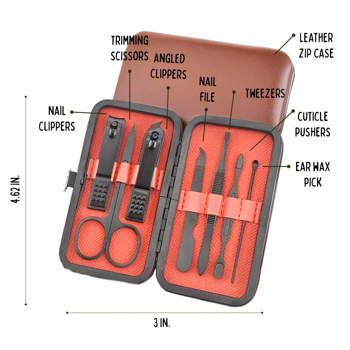 Classy Care Men’s Grooming Kit – (18pk), Lifestyle - Twirls + Twigs