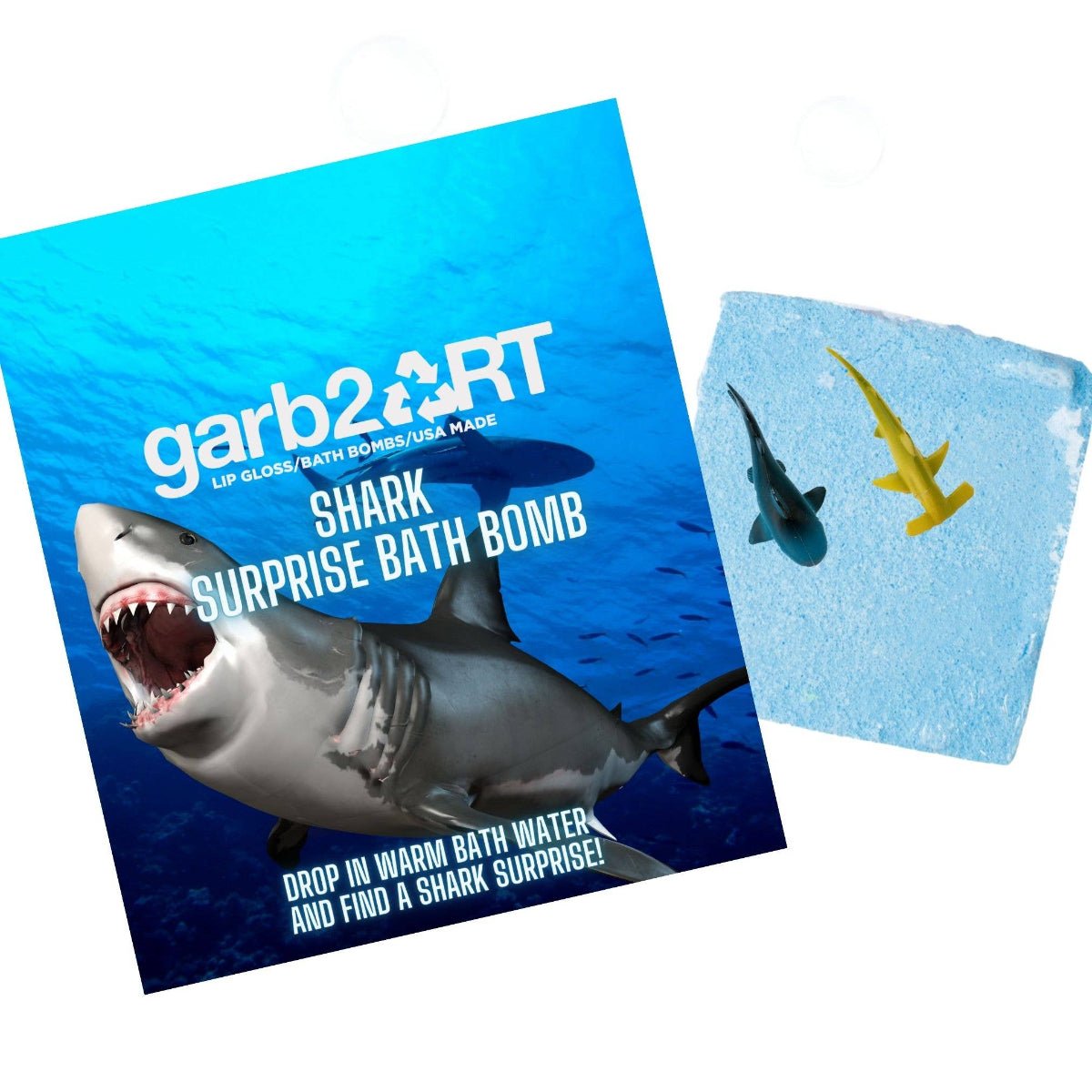 Surprise Bath Bomb | Shark - Twirls + Twigs