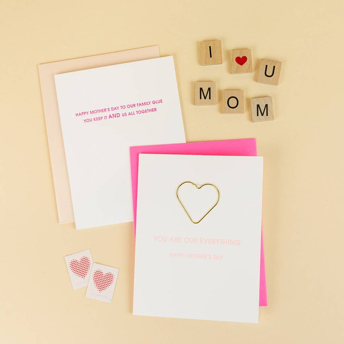 Our Family Glue, Keeping Us Together - Mother's Day Card - Twirls + Twigs