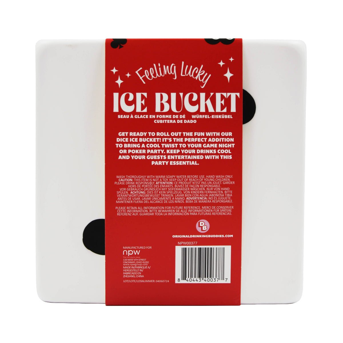 Dice Ice Bucket - Twirls + Twigs