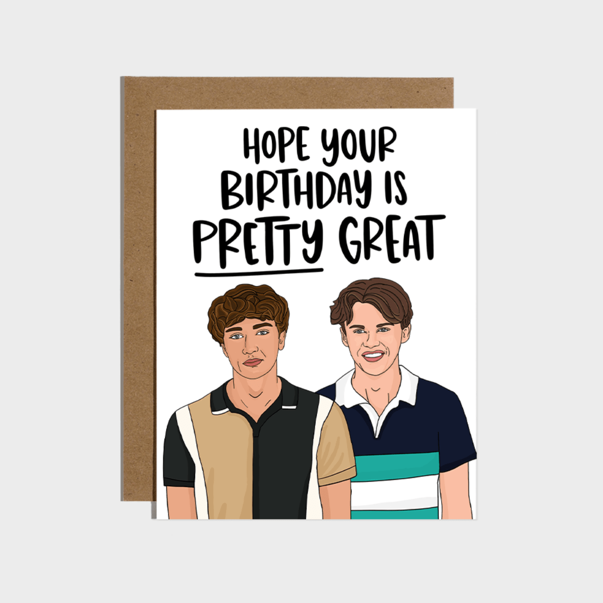 Hope Your Birthday is Pretty Great Card - Twirls + Twigs