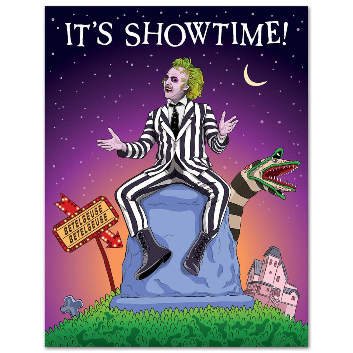 It's Showtime Birthday Card - Twirls + Twigs