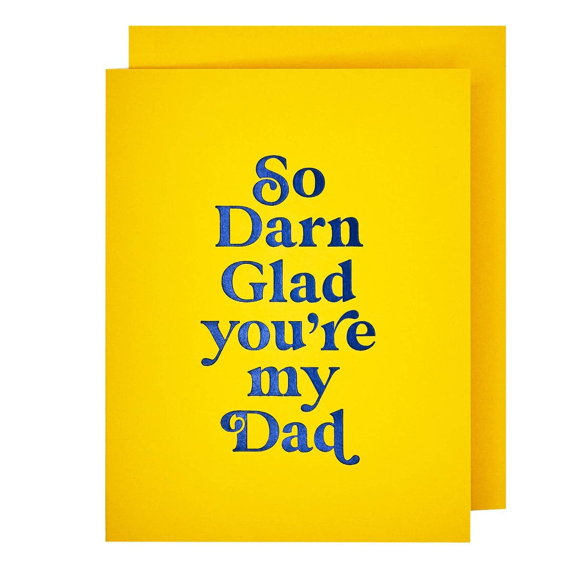 Glad Dad Card - Twirls + Twigs