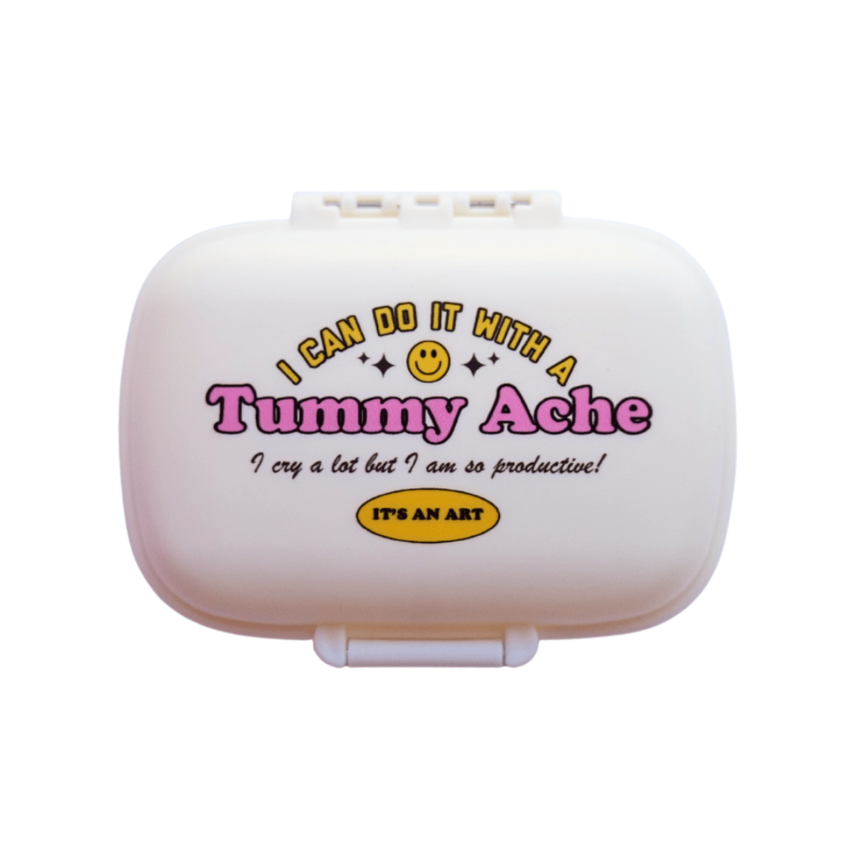 I Can Do It With a Tummy Ache Pill Case - Twirls + Twigs