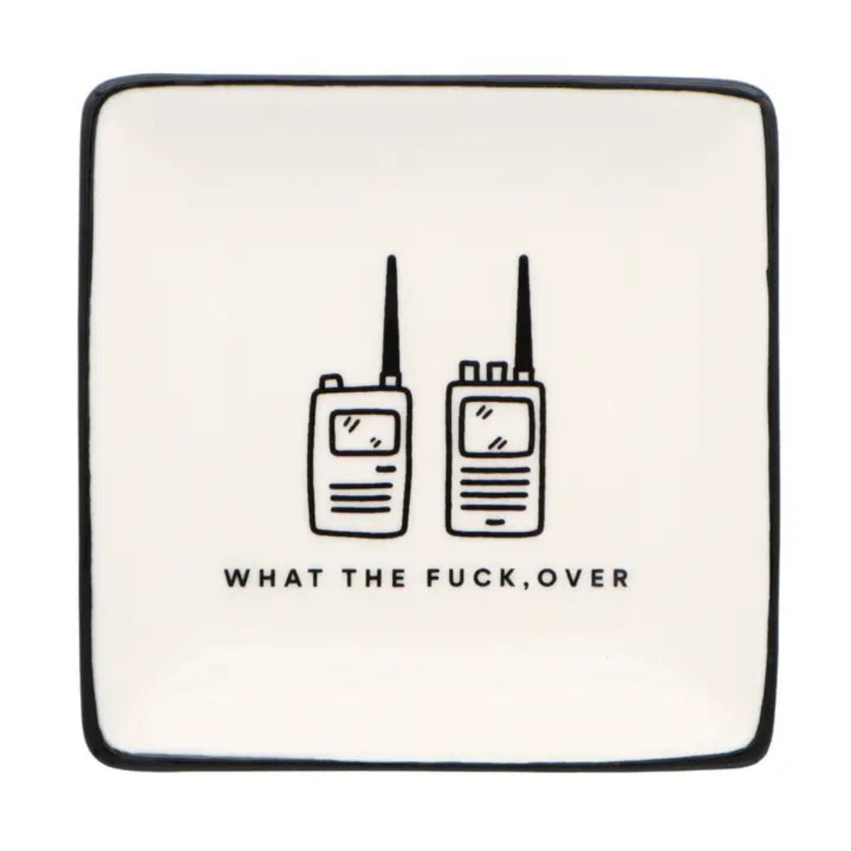 Square Trinket Tray What the Fuck Over - Twirls + Twigs