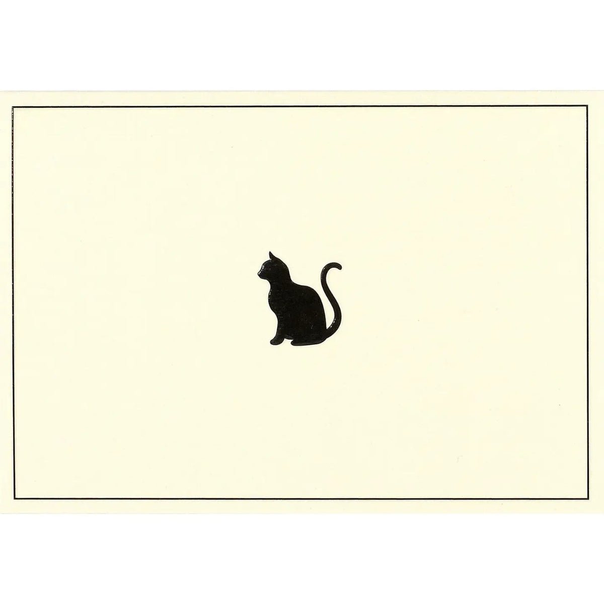 Black Cat Note Cards - Twirls + Twigs